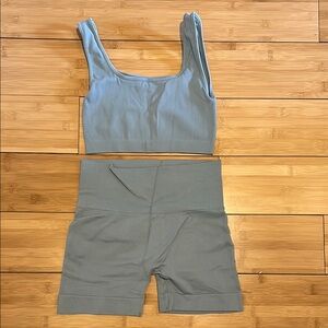 SETactive Athletic Crop Top and Shorts Set